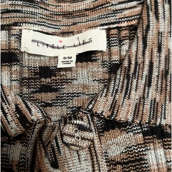 Anthropologie Spaced Dyed 70s Cardigan, Little Lies, size S/M NWOT - Picture 4 of 6